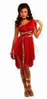 Красный костюм греческой Богини
