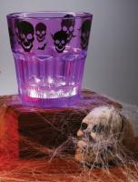 Фиолетовый стакан с подсветкой